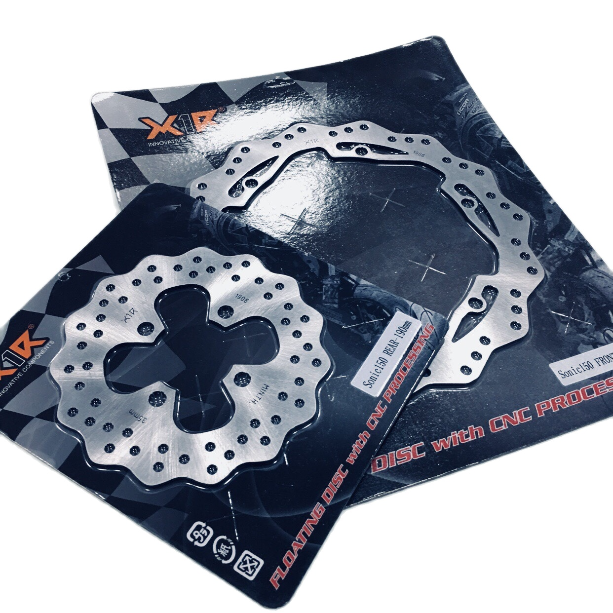 [HCM]CẶP ĐĨA THẮNG X1R CHO HONDA SONIC