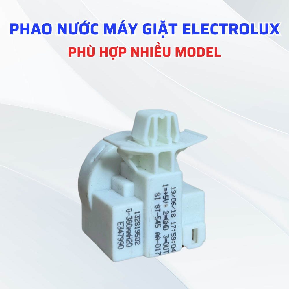 Phao Nước Máy Giặt ELECTROLUX Model E347990 Chuẩn Chính Hãng, Linh Kiện Máy Giặt Electrolux