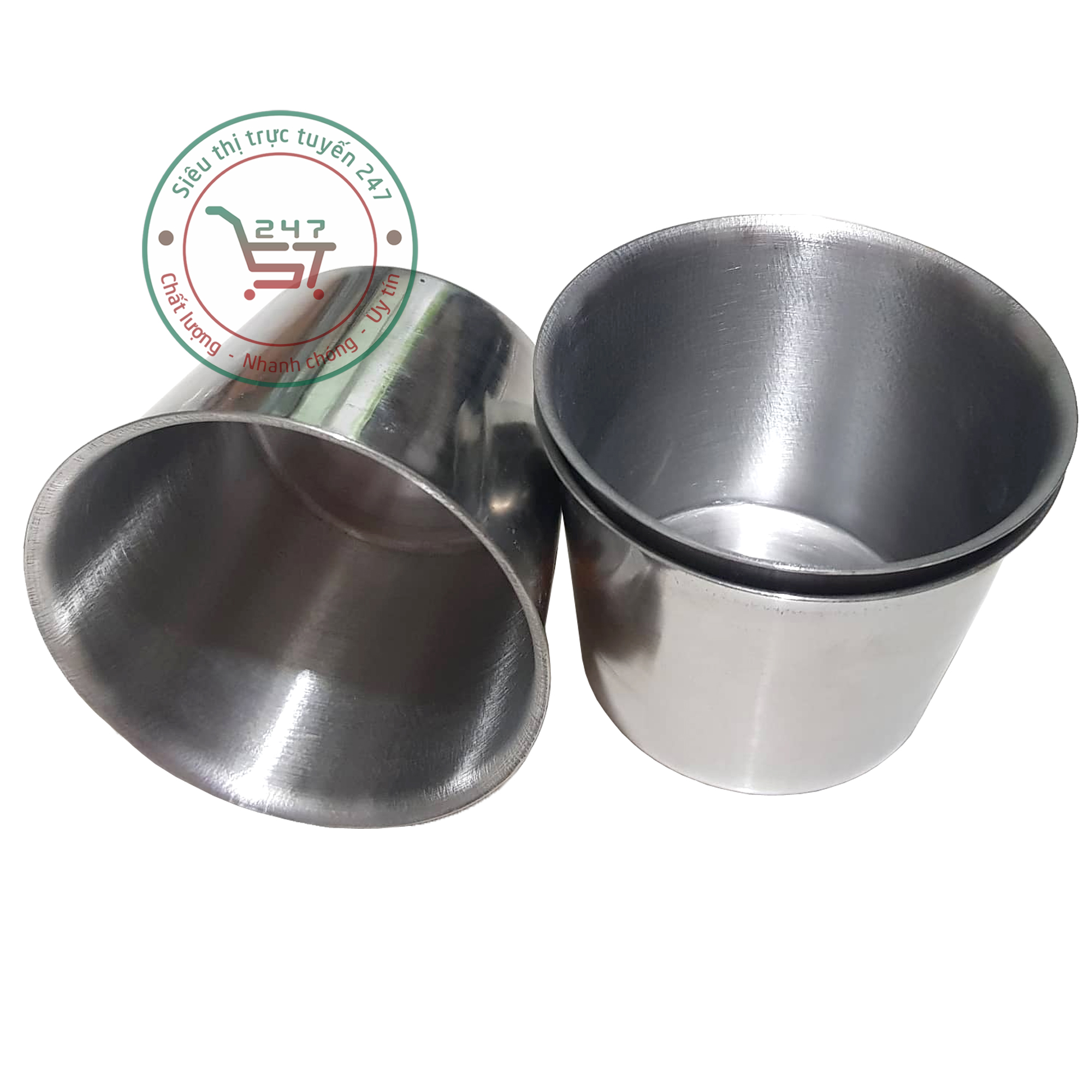 Ly làm đá inox số 8 số 9 số 10 là dụng cụ làm đá tại nhà bền đẹp tiện lợi