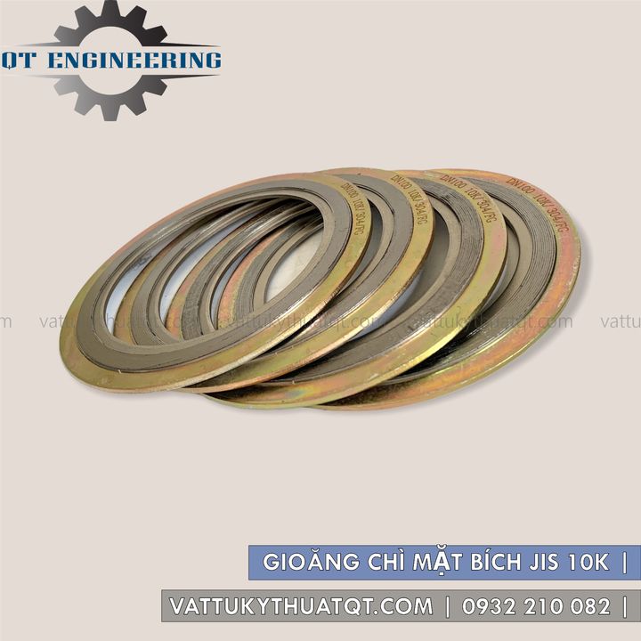 Gioăng chì mặt bích chuẩn jis 10k - dn15,dn20,dn25,d32,dn40 - vattukythuatqt.com