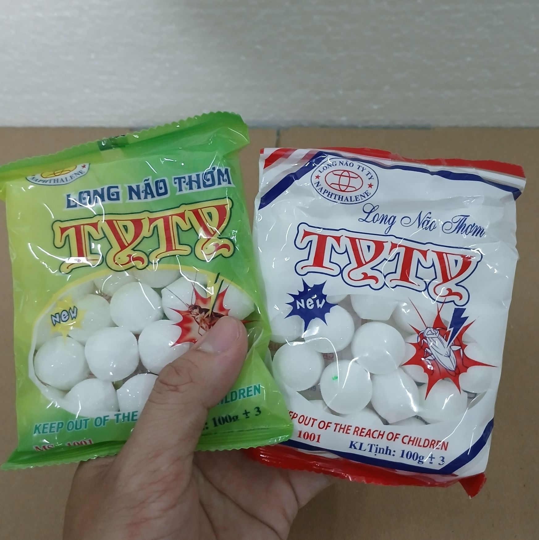 1 gói long não thơm tyty 100 gram, tạo hương thơm xua đuổi côn trùng