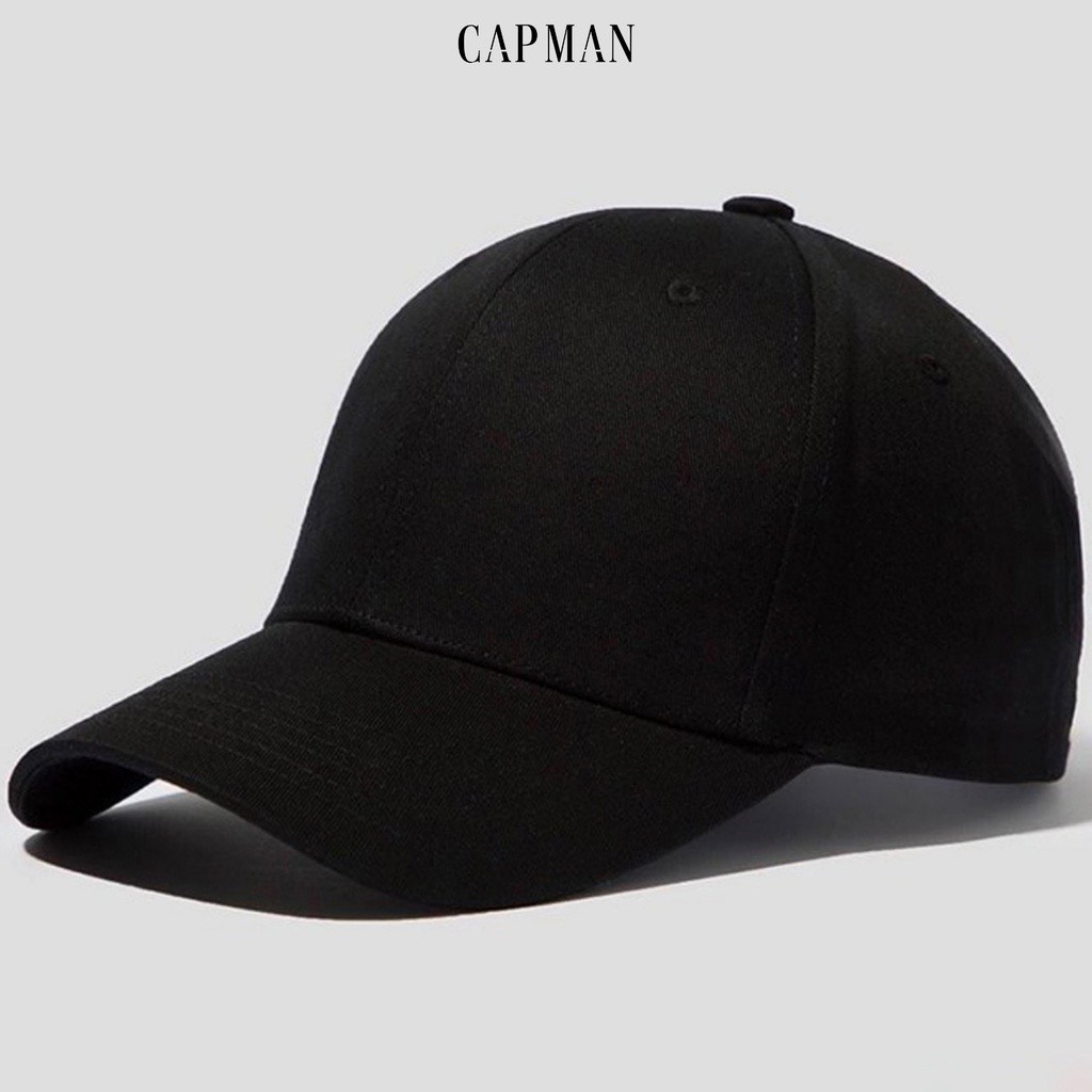 Mũ lưỡi trai trơn basic unisex Capman Club CM99