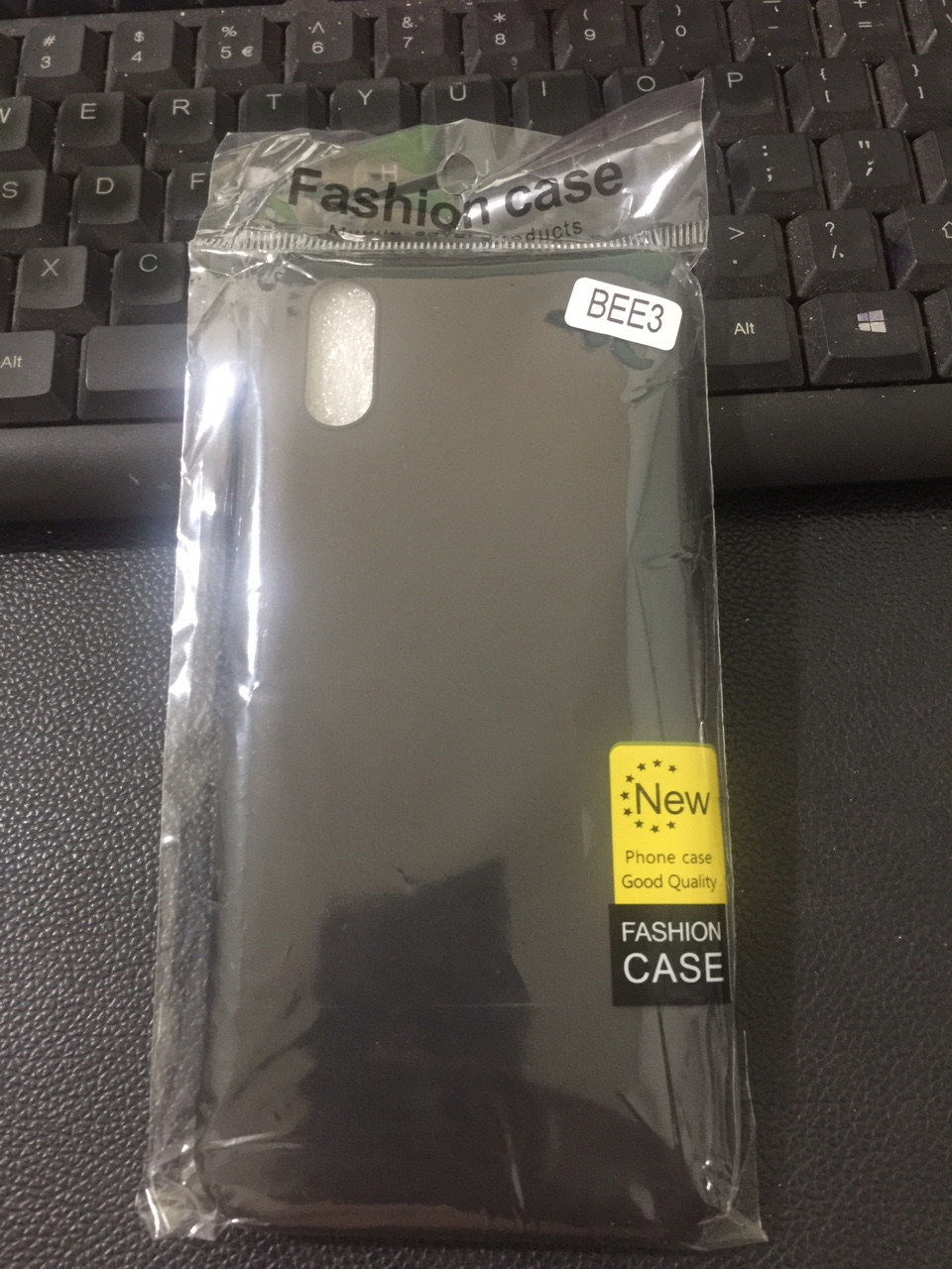 Ốp lưng silicon dẻo đen cao cấp dành cho Vsmart Bee 3