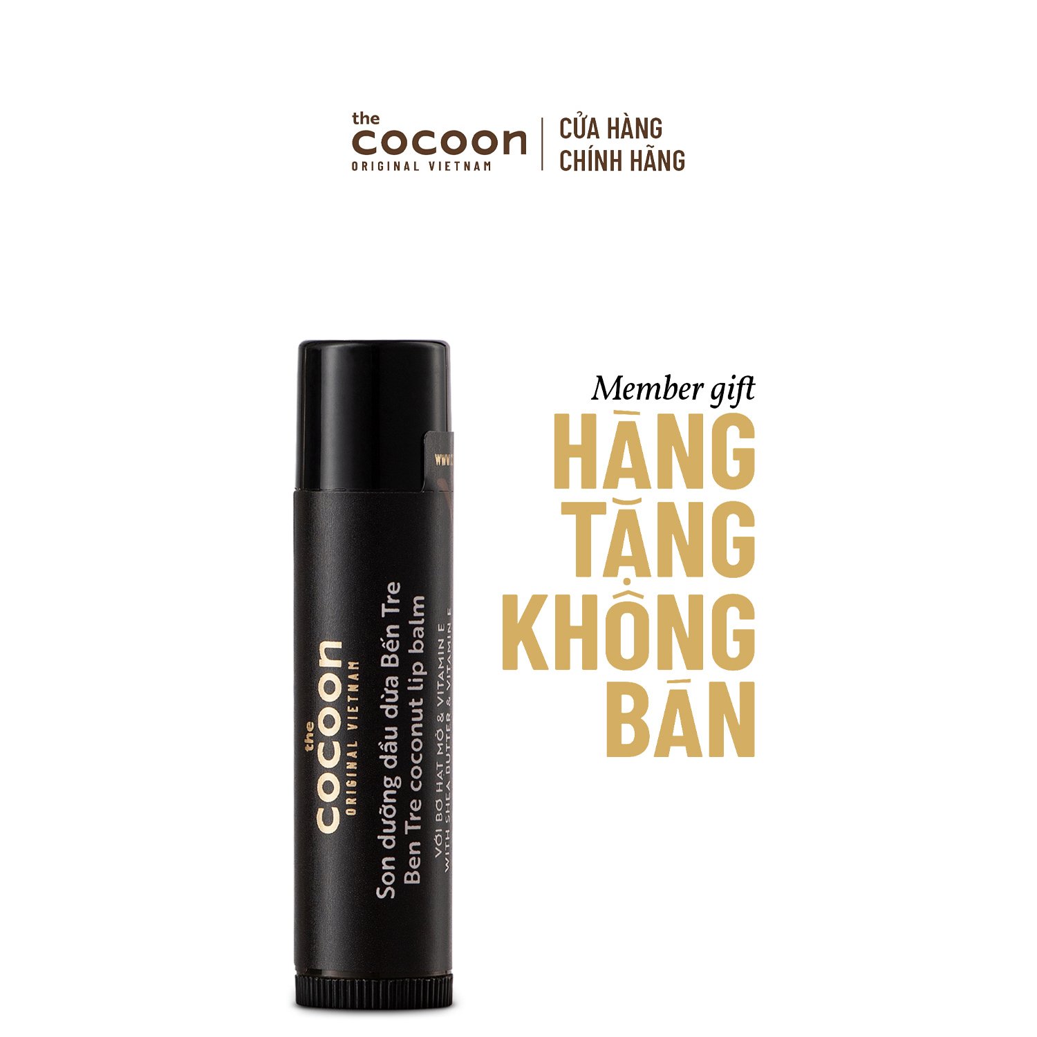 Member gift - son dưỡng dầu dừa bến tre cocoon 5g