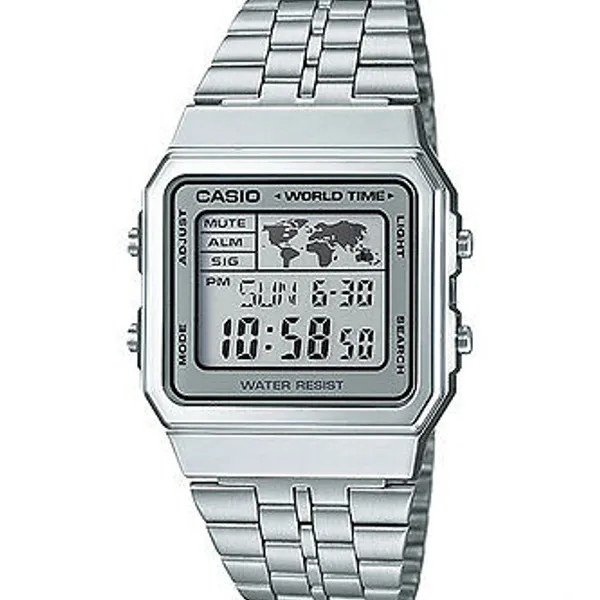 Đồng hồ nam dây kim loại casio a500wa-7df chính hãng
