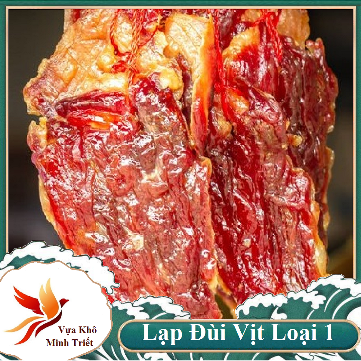 LẠP VỊT LOẠI 1 ĐẶC SẢN MINH TRIẾT 250GR- Vựa khô Minh Triết