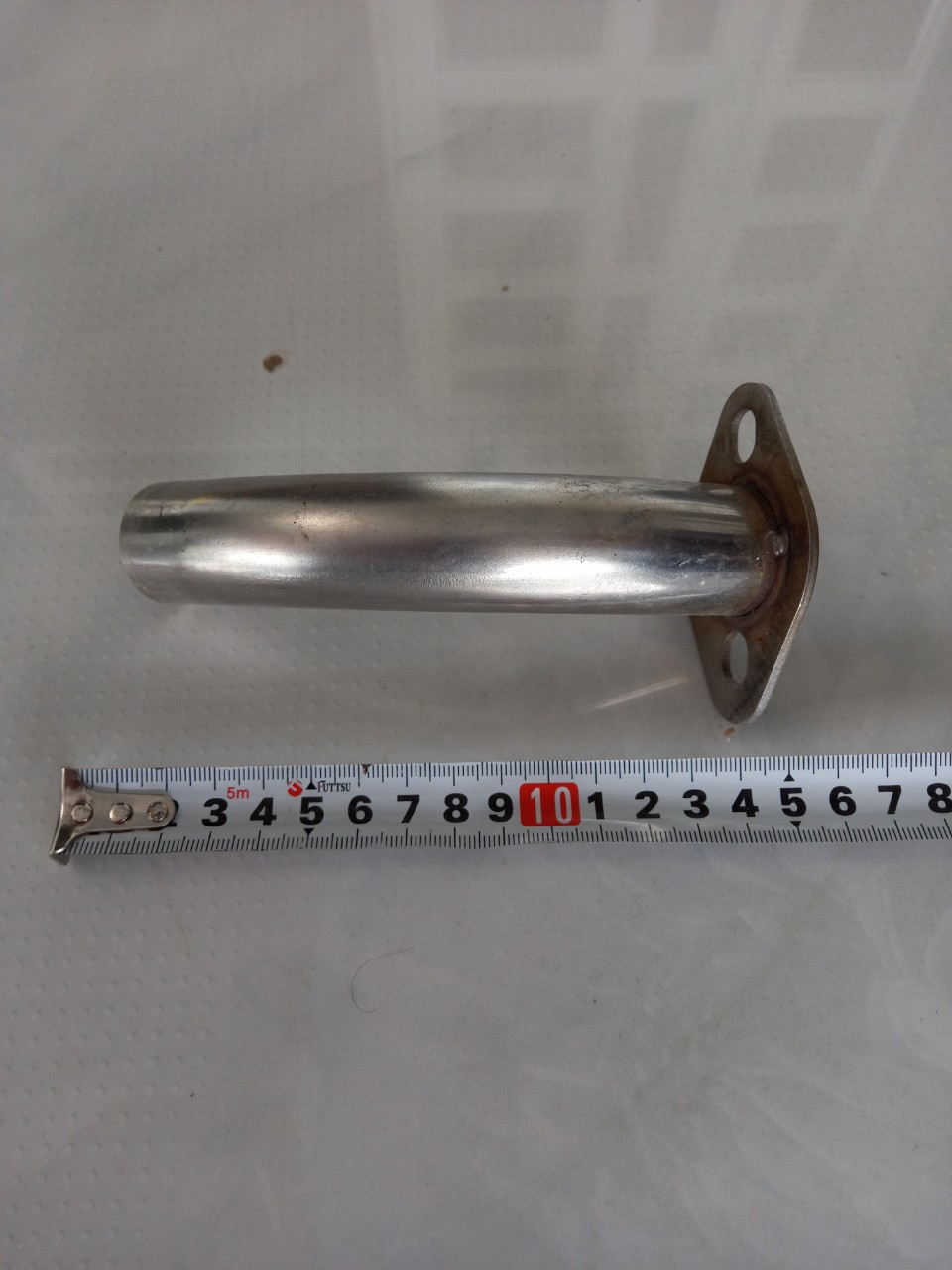 Ống bô cong máy xăng 4hp - 7.5 hp inox  loại dầy