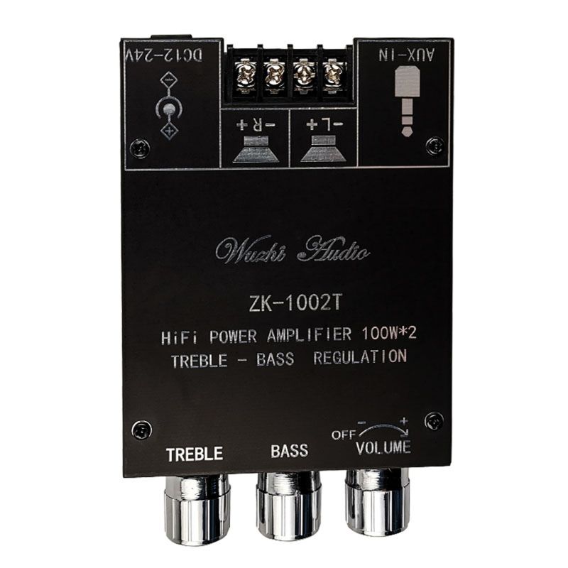 ZK-1002T Loa Siêu Trầm Điều Chỉnh Âm Trầm Và Âm Trầm Bluetooth Kênh Bảng Khuếch Đại, Âm Thanh Công Suất Cao Rãnh Đôi