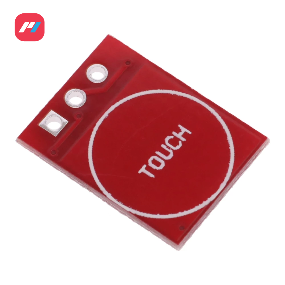 Mô đun nút cảm ứng TTP223 tự khóa công tắc điện dung, hỗ trợ esp32