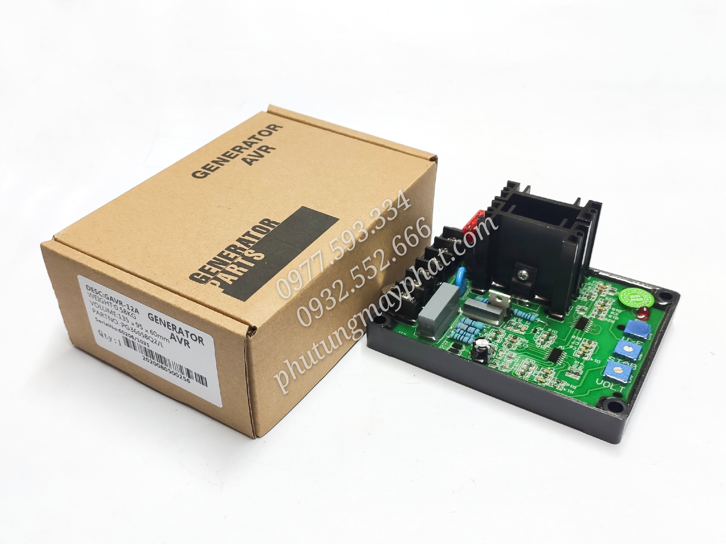 Mạch điều chỉnh điện áp tự động AVR AVR12A mạch trở dán - Không bảo hành