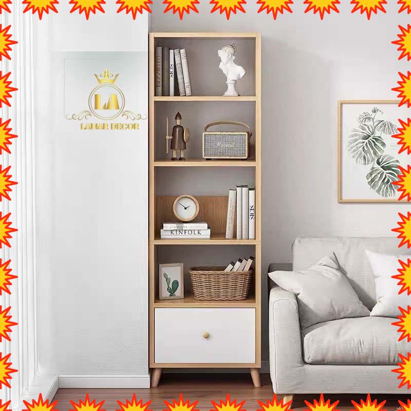 Kệ tủ đầu giường lamar decor phuong cách bắc âu dc08