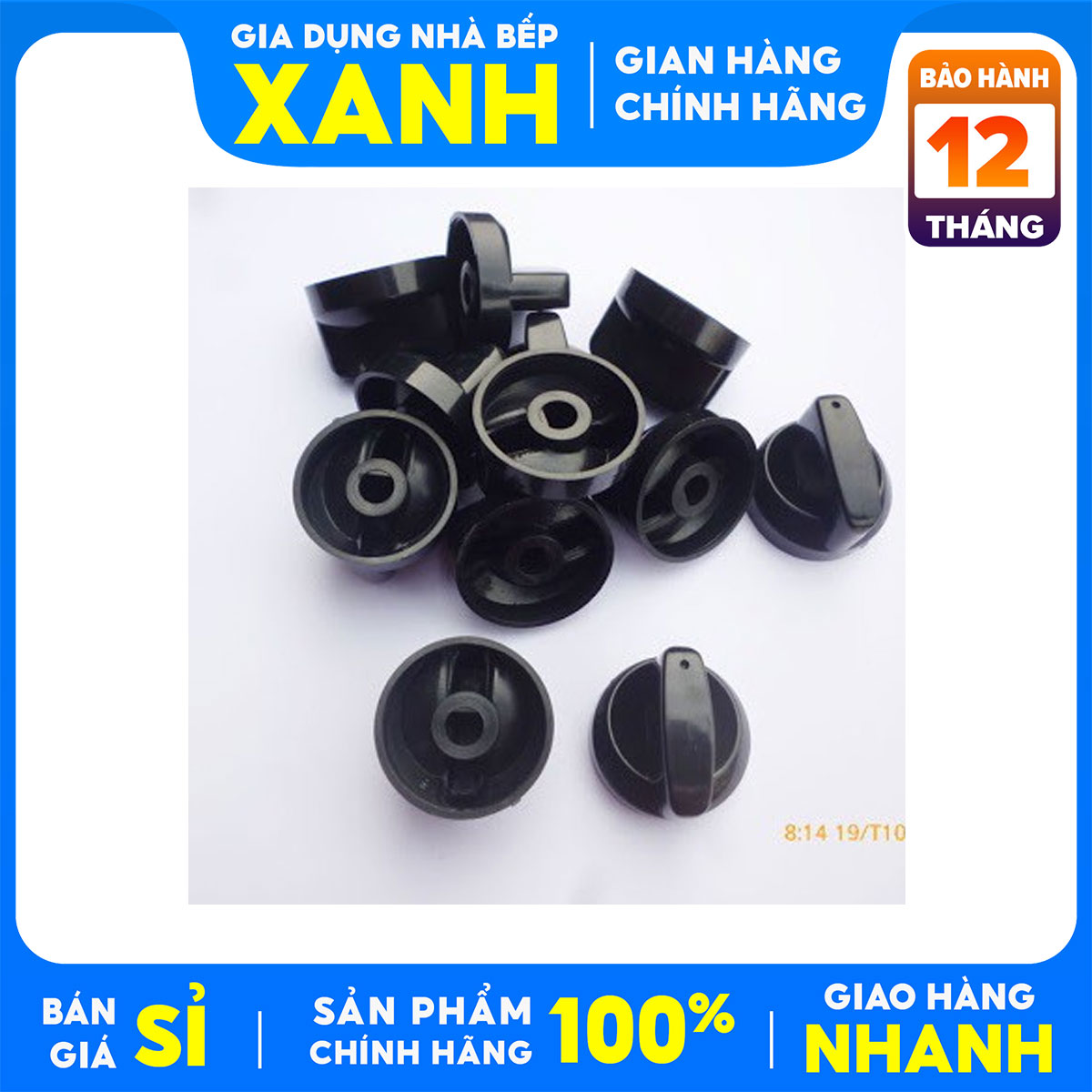 Nút bật bếp gas đôi, đơn phổ thông- 2 cái