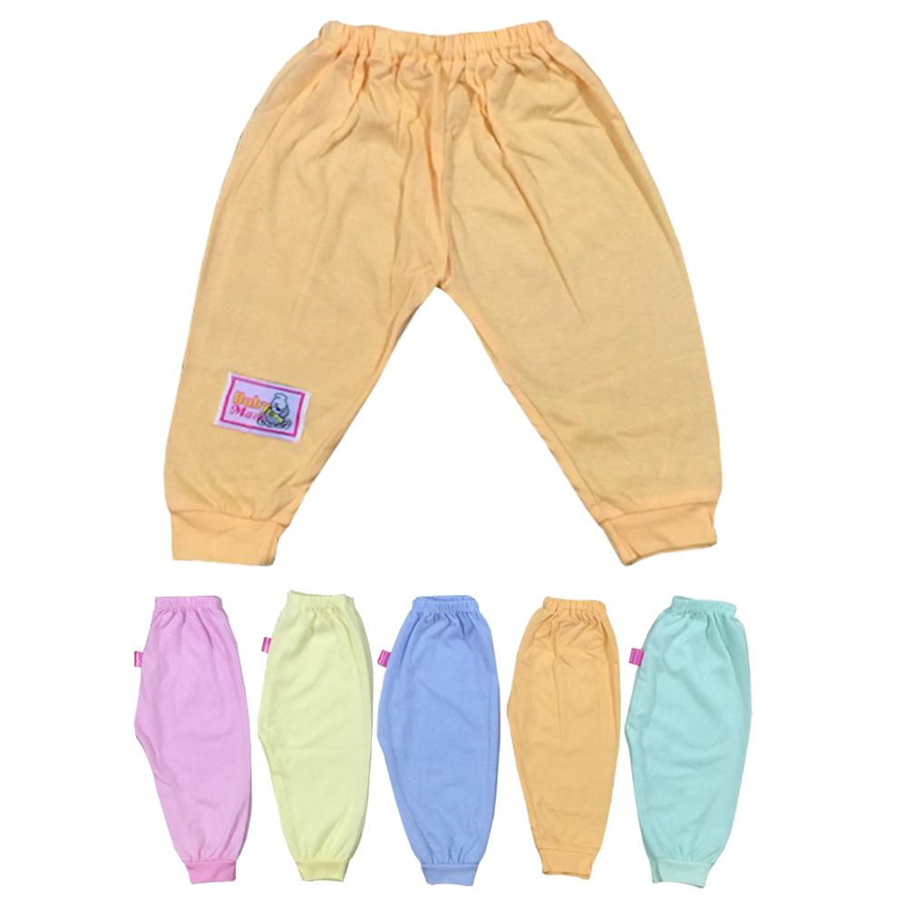 Quần Dài Màu cho bé trai bé gái từ 2-15kg QDC (100% Cotton, ảnh thật) Booba.shop