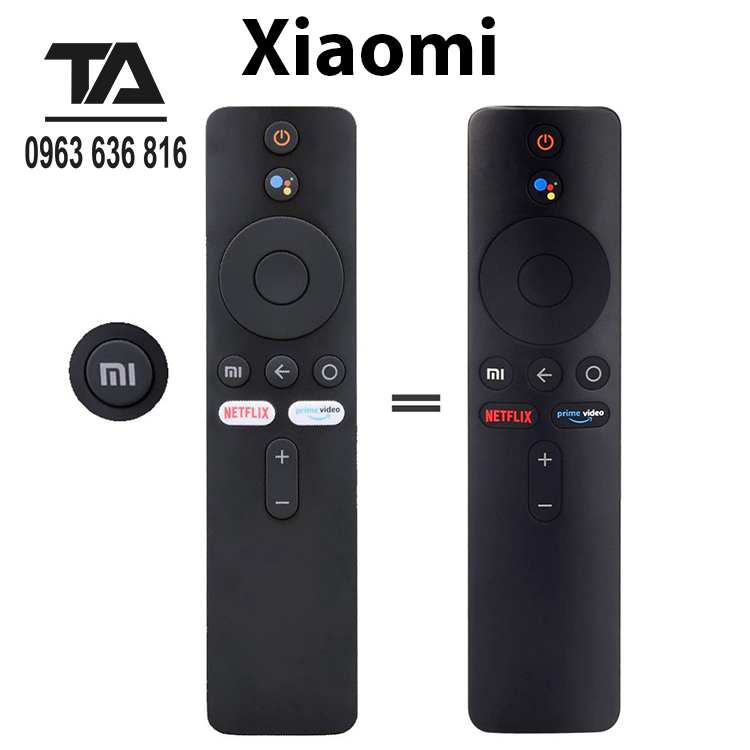 Remote xiaomi box, điều khiển bluetooth cho mi box 4k xiaomi smart tv 4x android tv