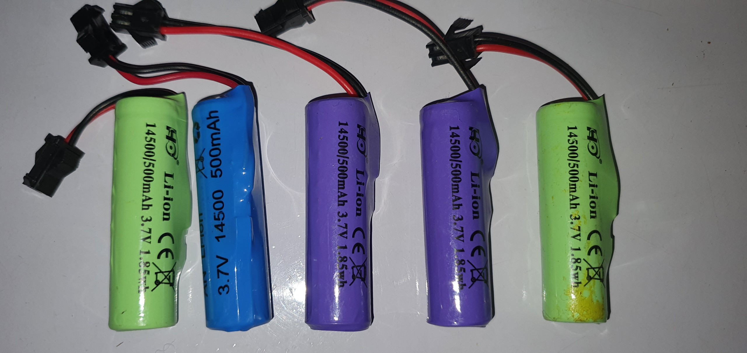 Pin Lion 14500/500mAh 3.7v sạc lại dùng cho các loại xe điều khiển từ xa,pin dùng cho các loại xe đồ chơi sạc lail