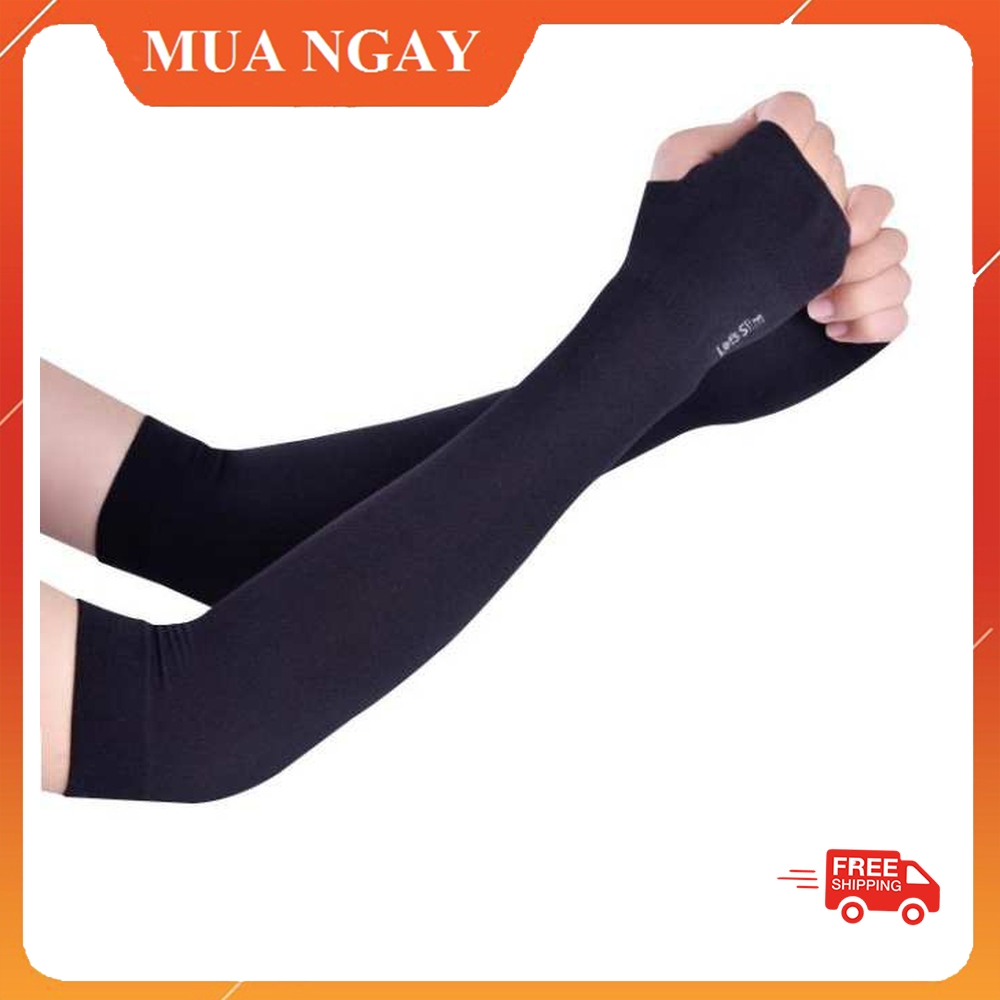 Găng tay chống nắng nam nữ KIDOTA co dãn tốt có xỏ ngón tay
