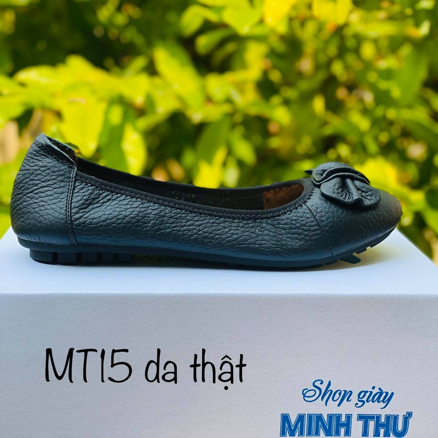Buppe da thật đế cao su MT15