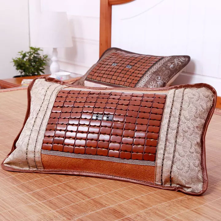 Gối trúc mây hạt điều hoà cao cấp - gối mây - gối trúc
