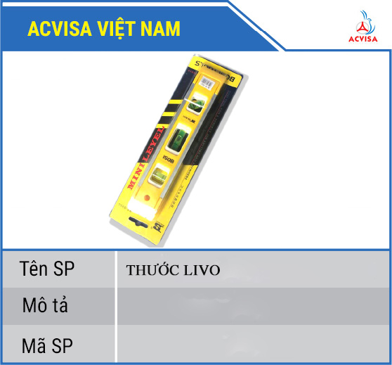THƯỚC LIVO