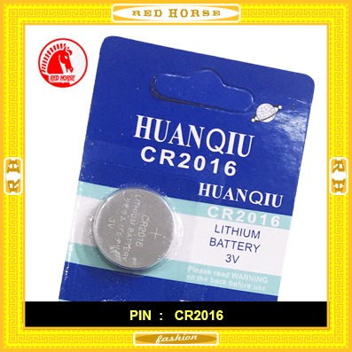 Pin đồng hồ đeo tay cr 2016 - vỉ 5 viên huanqiu