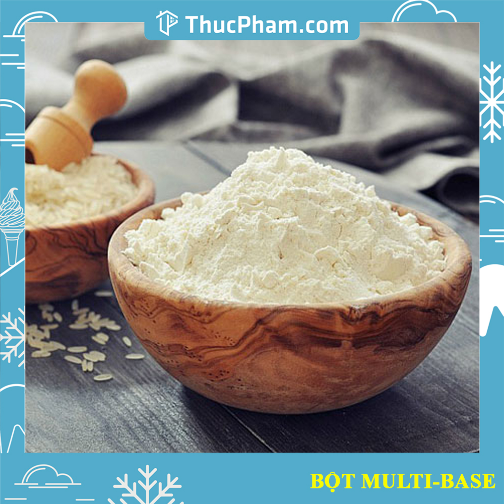 [FREESHIP❤] Bột MULTI-BASE-Nguyên Liệu Kem Nền Đa Năng Hỗ Trợ Làm Kem Gelato(Kem Cứng), Pha Chế Đồ Uống, Nấu Ăn,Làm Bánh