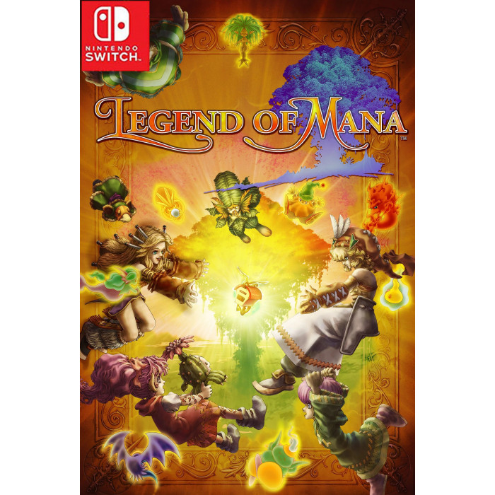 Thẻ Game Switch LEGEND OF MANA