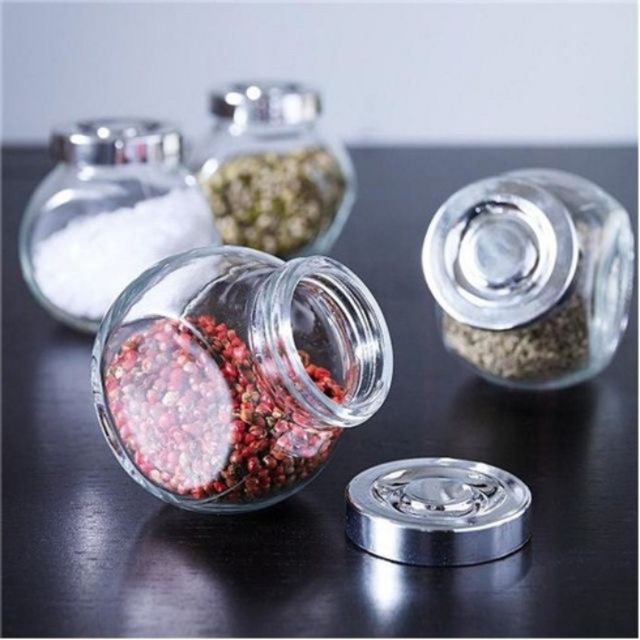 Hủ thuỷ tinh nghiêng 2 đáy 50ml