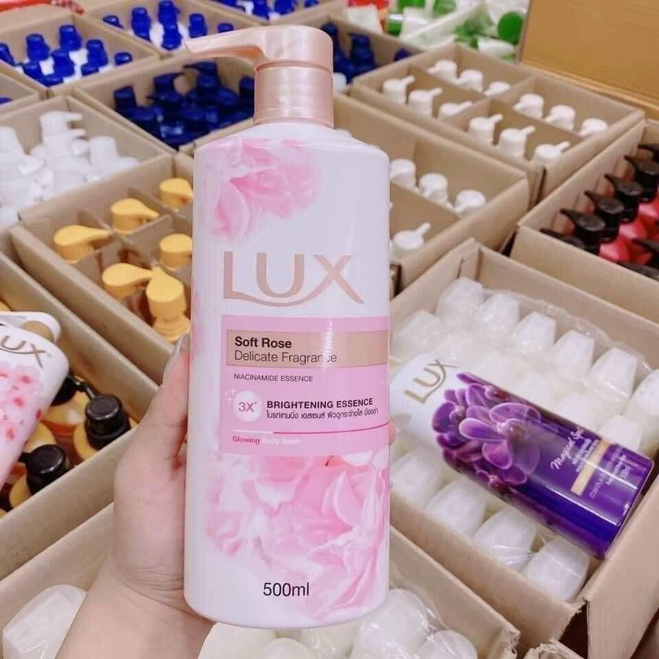 Sữa tắm Lux Thái Lan siêu thơm 500ml hàng chính hãng sữa tắm làm trắng da giúp da mịn màng