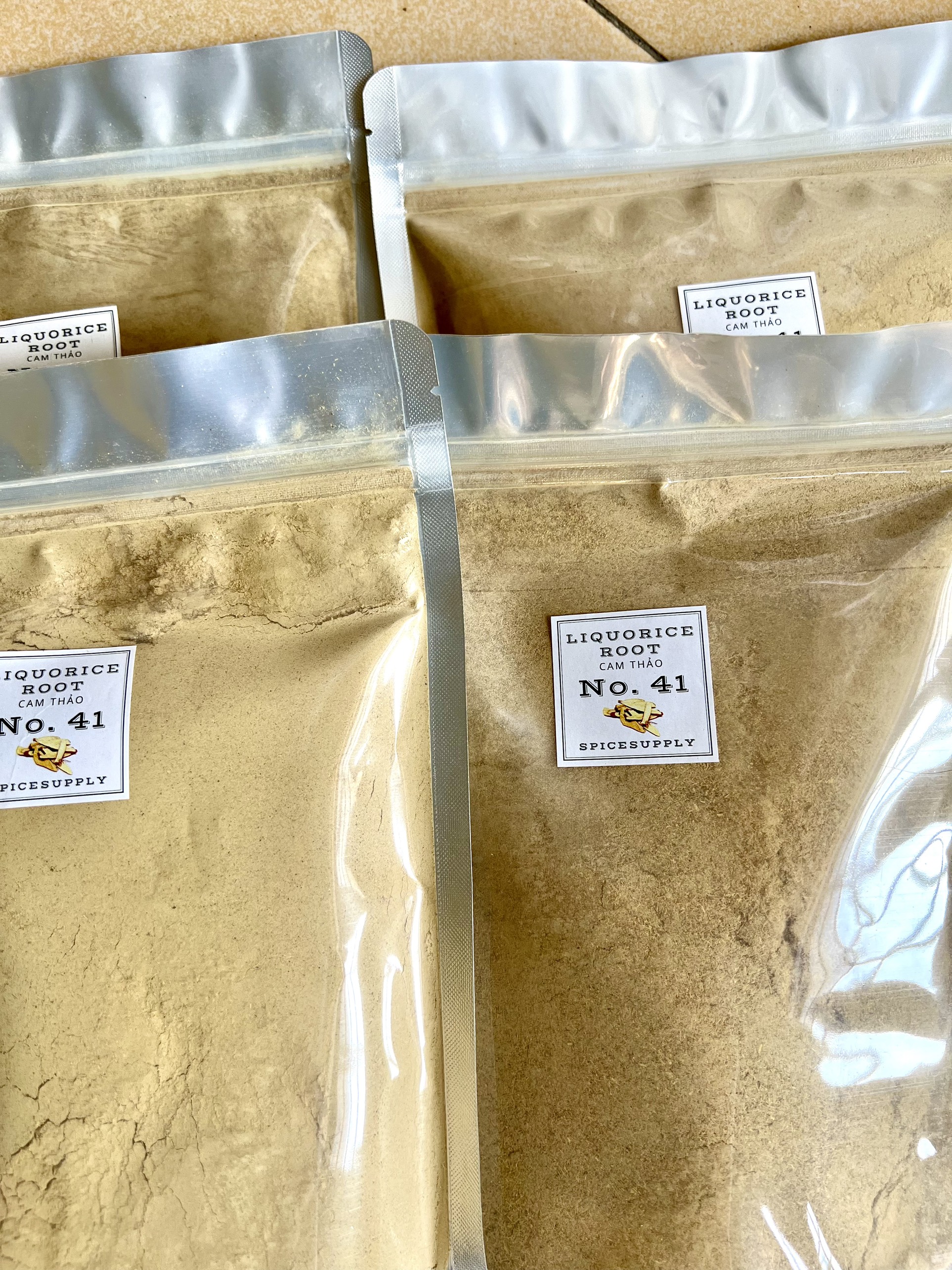 500g licorice powder bột cam thảo việt nam nguyên chất