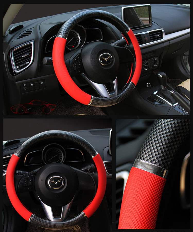 🚗 Bọc vô lăng màu vỏ gỗ sang trọng