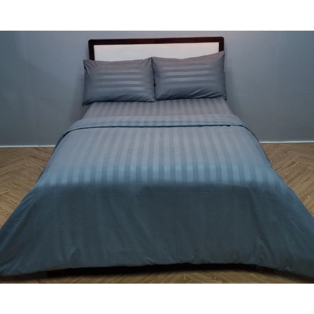 Vỏ chăn màu sọc riotex 1.6mx2m, 1.8mx2m, 2.2mx2m, 2.2mx2.4m