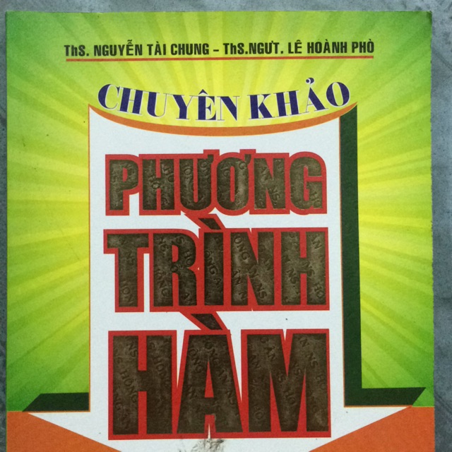 Sách Chuyên Khảo Phương Trình Hàm