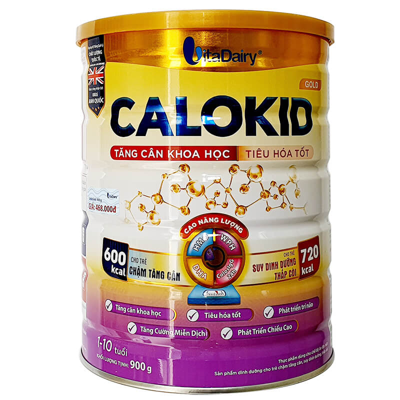 Sữa calokid gold 900g