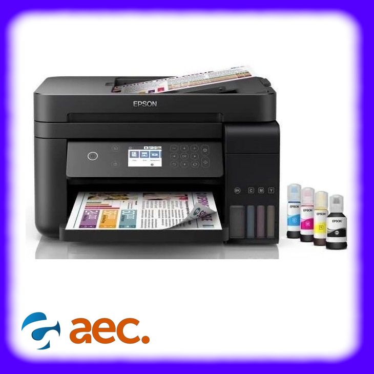Máy in phun màu đa chức năng Epson L6190 sử dụng mực hãng 001 theo máy