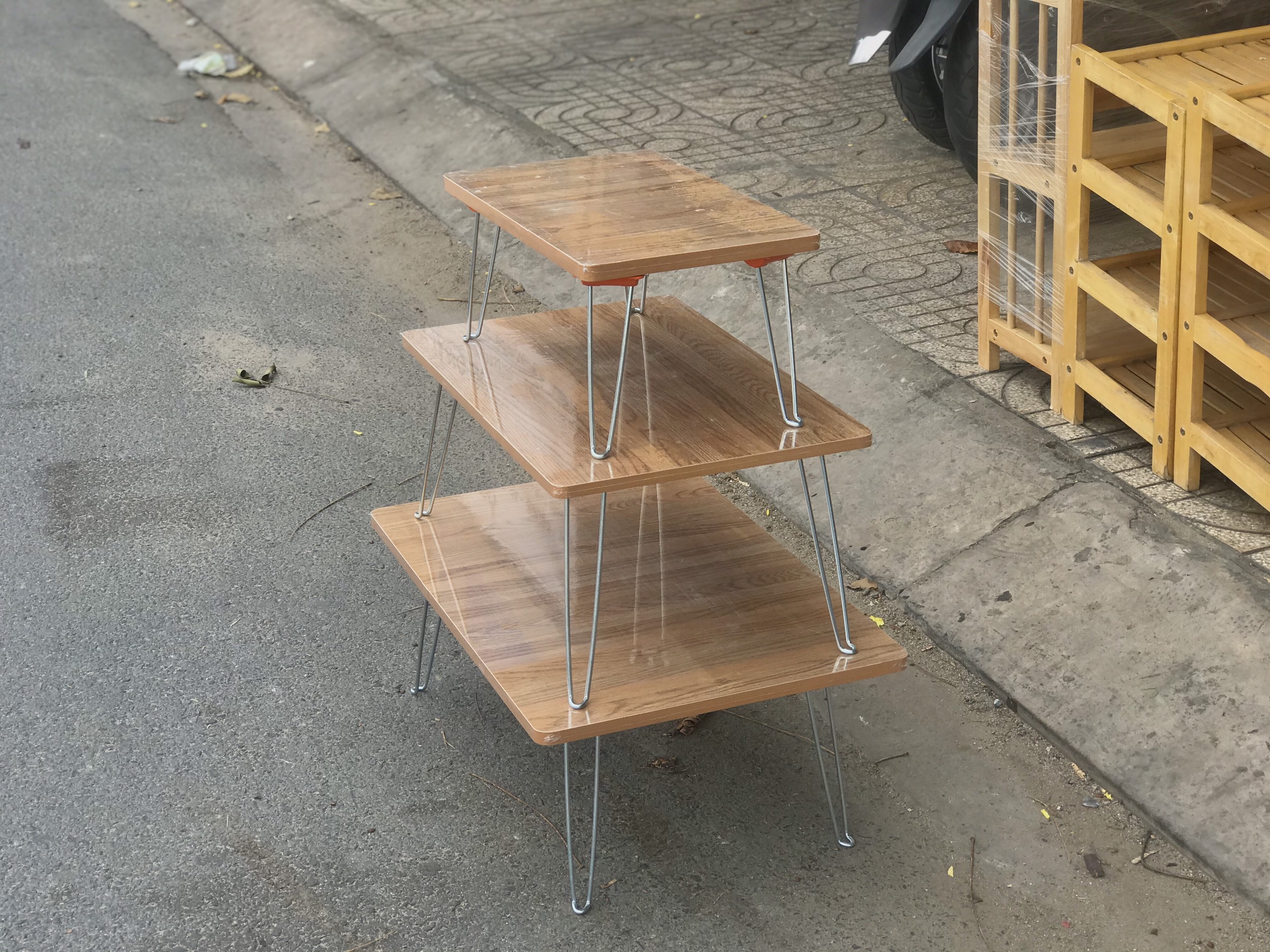 Bàn Gỗ Công Nghiệp MDF Cao 28cm