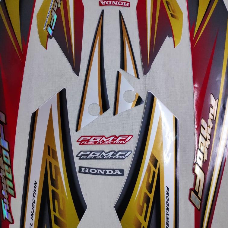 Bộ Tem 3 Lớp Dành cho Honda Future Neo FI đời 2009 ( Màu đỏ)