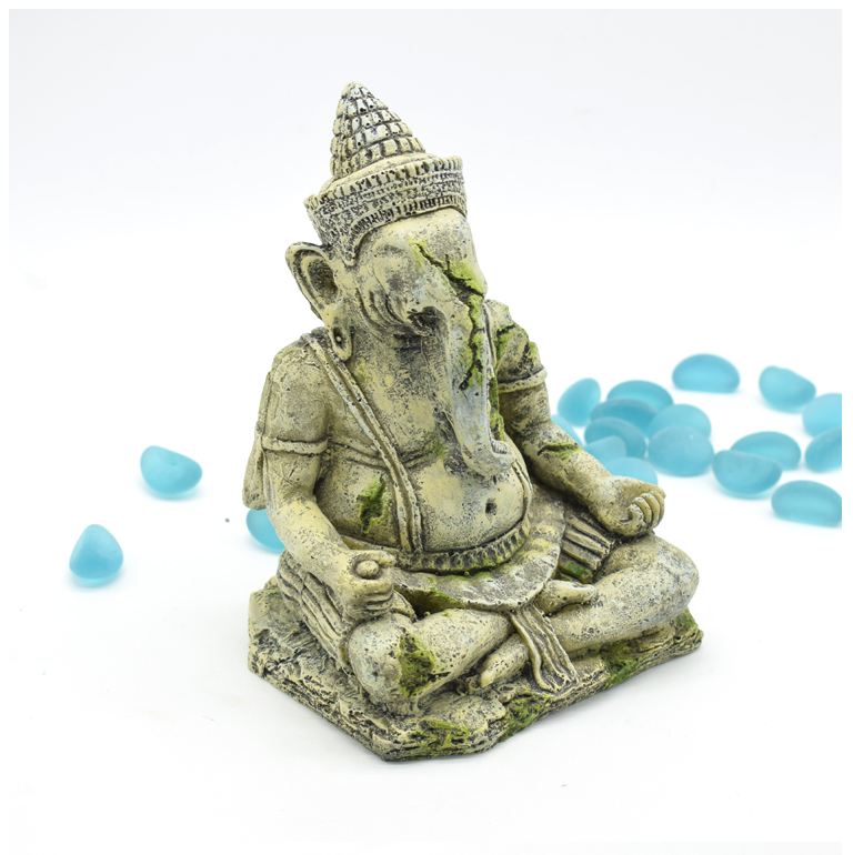 Tượng voi thần Siva đổ nát