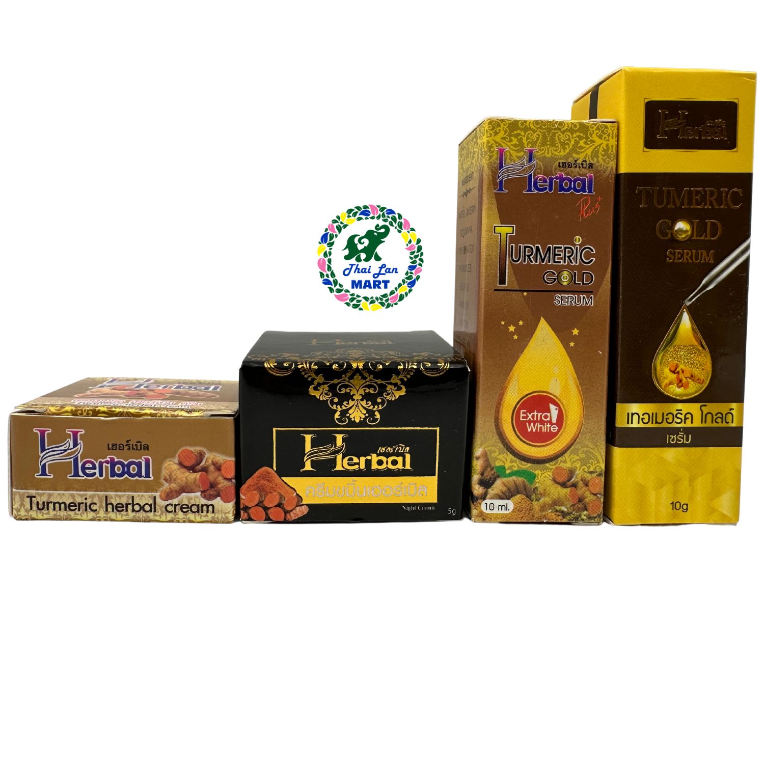 Kem serum nghệ herbal curcumin giảm mụn xóa vết thâm nám hàng nội địa chính hãng thái lan