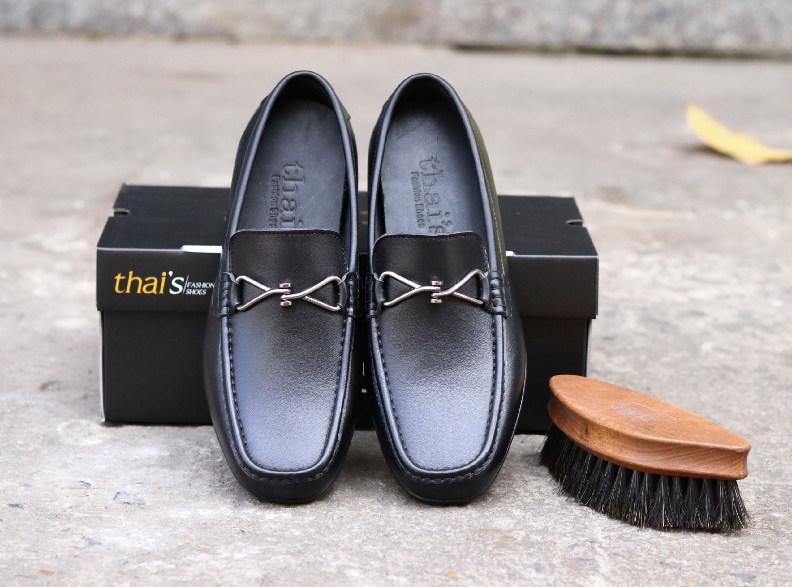 Giày lười Thái Lan, giày lười da nam, giày lười da nhập khẩu