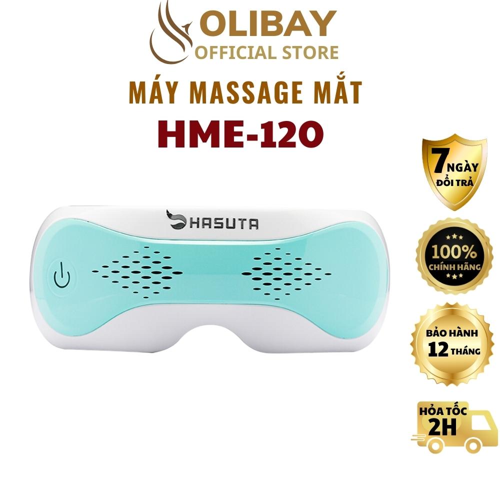 Máy massage mắt thông minh HASUTA HME 120, kết nối Bluetooth, hàng chính hãng, Máy massage mắt thông minh Hasuta phiên bản 2021 Bảo hành 1 năm lỗi 1 đổi 1 chính hãng.