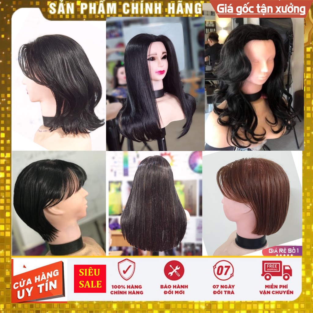 Sỉ đầu canh học cắt tóc dài 50-60cm, chịu nhiệt 160°