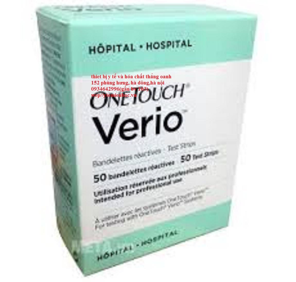 Que thử đường huyết OneTouch Verio