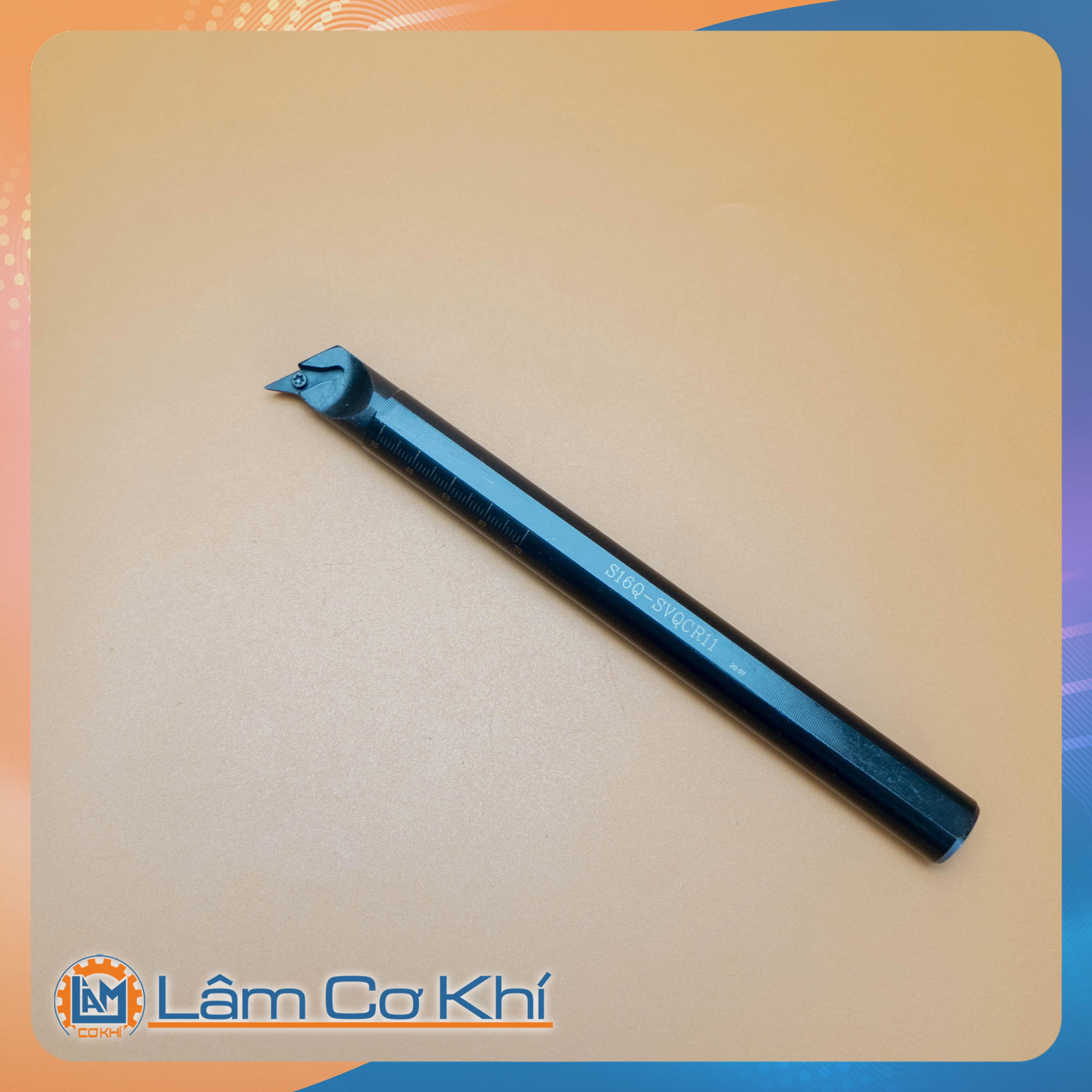 Cán tiện móc lỗ phi 16 lắp chíp V11