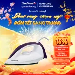 Bàn Ủi Khô BlueStone DIB-3726 - Công suất 1000W-1300W - Mặt đế chống dính - Nhiệt độ nhiều mức nhiệt độ - Bảo hành 2 năm - Hàng Chính hãng