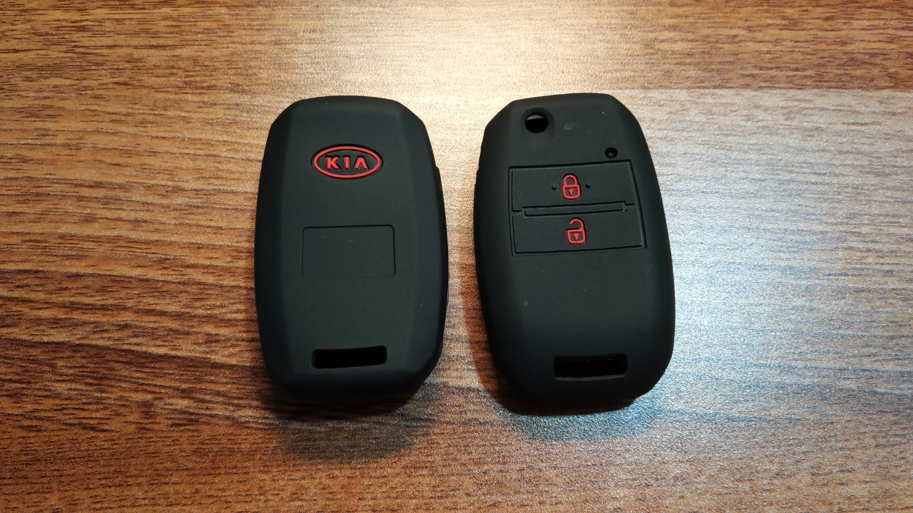 Vỏ bọc chìa khóa xe Kia Morning silicon chống nước