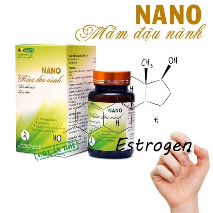 [Cân bằng nội tiết tố] Combo mua 3 tặng 1 Nano mầm đậu nành Metaherb - Hộp 40 viên