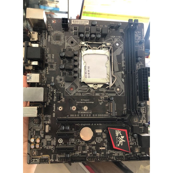 Mainboard colorful b250m-hd v20 battle axe ko có fe