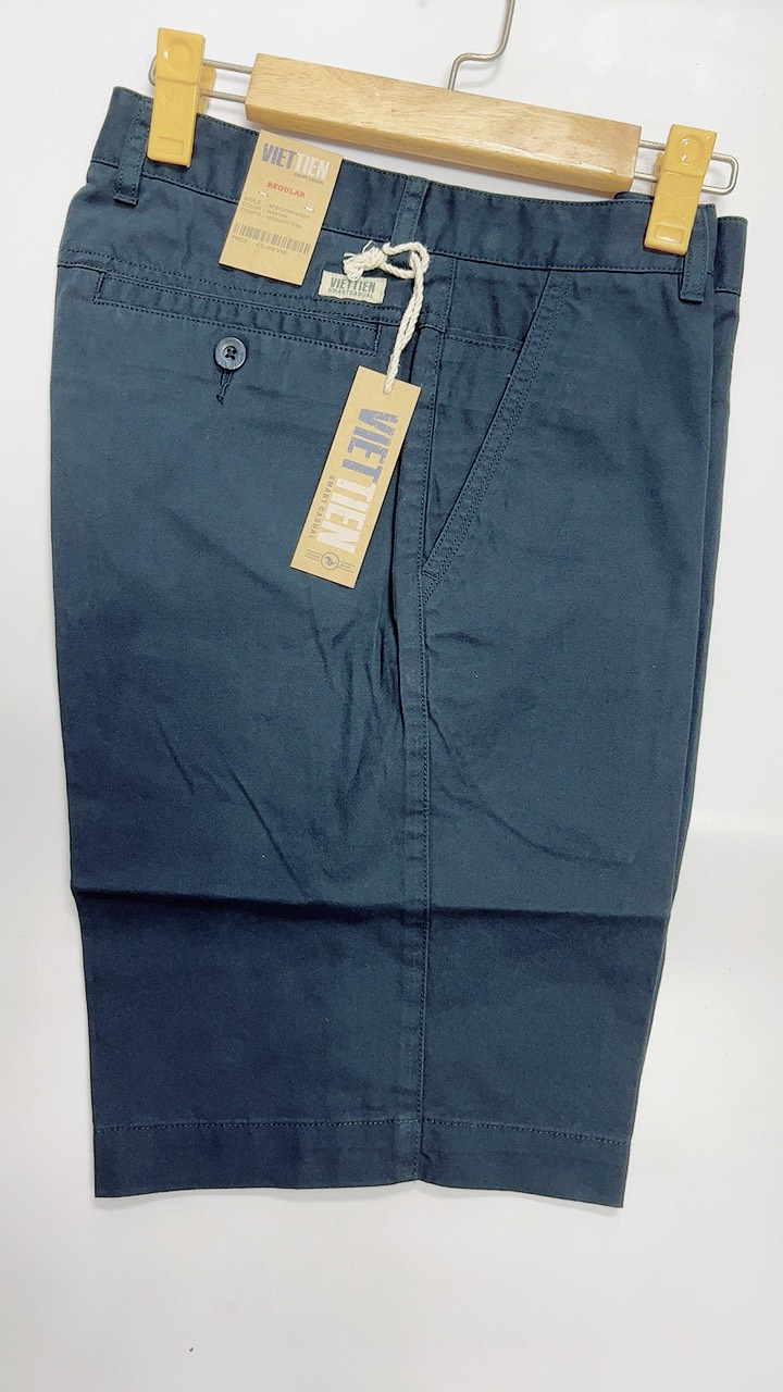 Quần short kaki việt tiến phom regular 6p8137 giá 475k