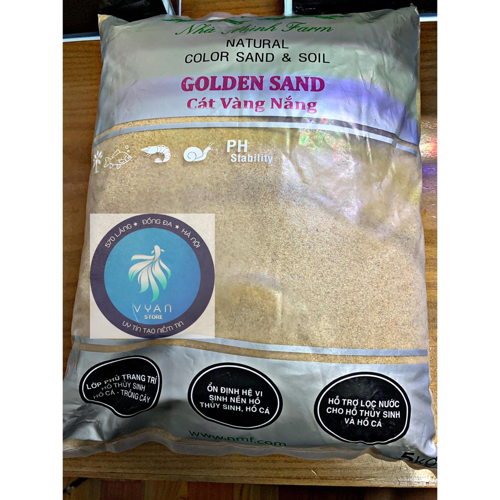 5 KG CÁT NẮNG VÀNG LOẠI 1