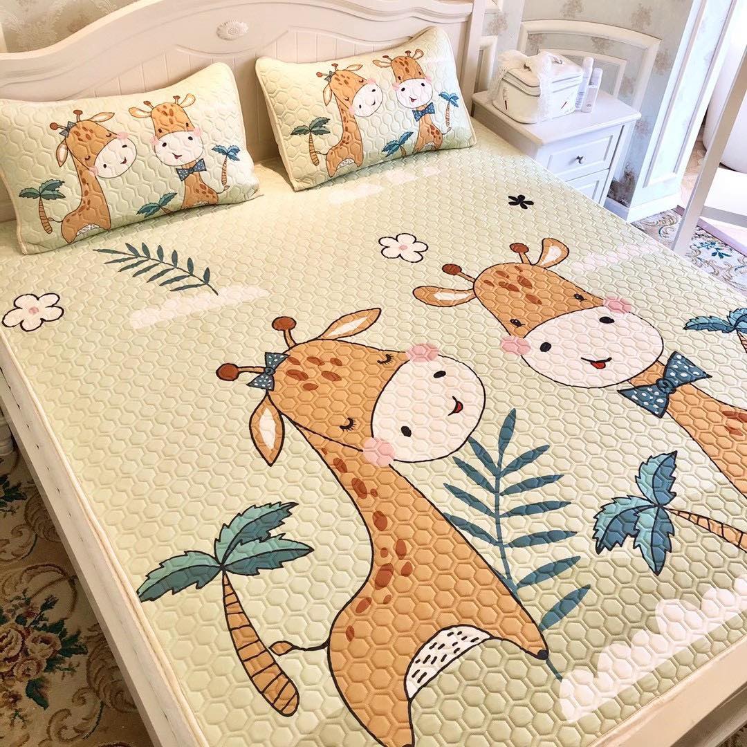 (TẶNG KÈM 2 VỎ GỐI) Chiếu Điều Hòa Cao Su LatexX 5D Cao Cấp Mẫu Mới Nhất 2021- 1M6x2M/1M8x2M- Chuẩn Loại 1 (Nhiều Màu). Chiếu điều hòa LatexX Chiếu Điều Hòa Tencel Cao Su Non